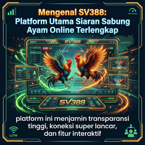 INDOSBOBET88: Platform Utama Siaran Sabung Ayam Online Terlengkap